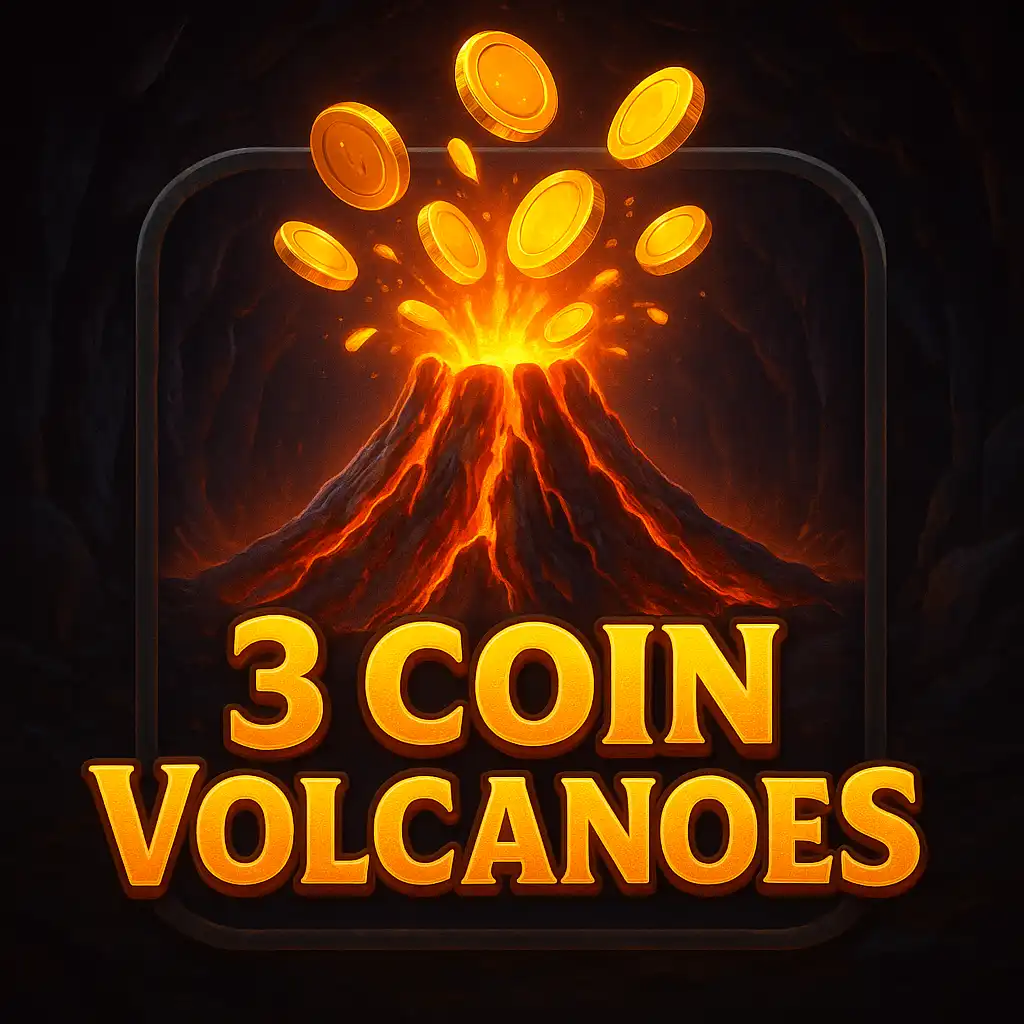 Automat 3 Coin Volcanoes w Jokersino